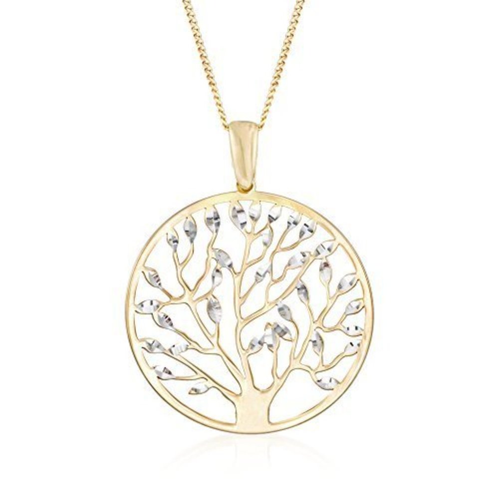 Sterling Silver Tree of Life Pendant Necklace